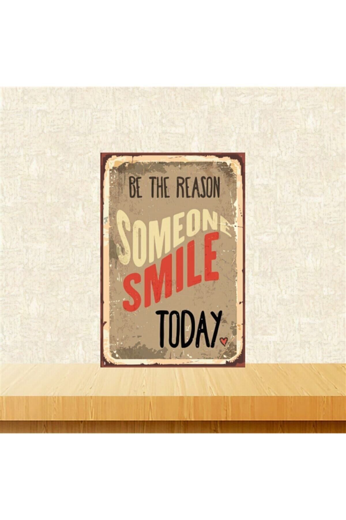 Be The Reason 20-30 Cm Retro Ahşap Tablo Tkfx5339