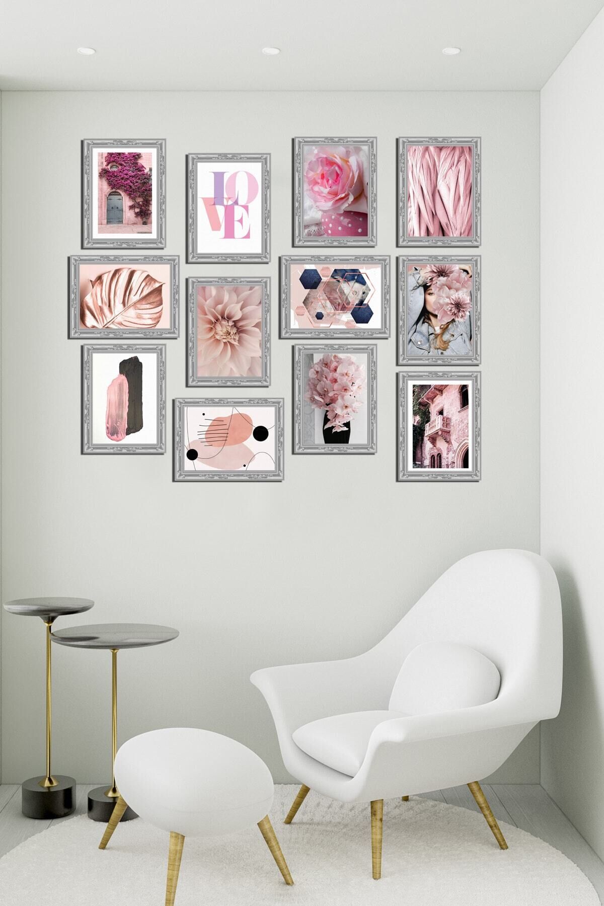 Modern Style 12 Parçalı Mdf Tablo Mck098