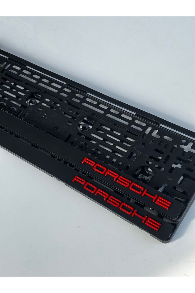 MAT PLEKSİ TAKMATİK PLAKALIK PORSCHE MODEL