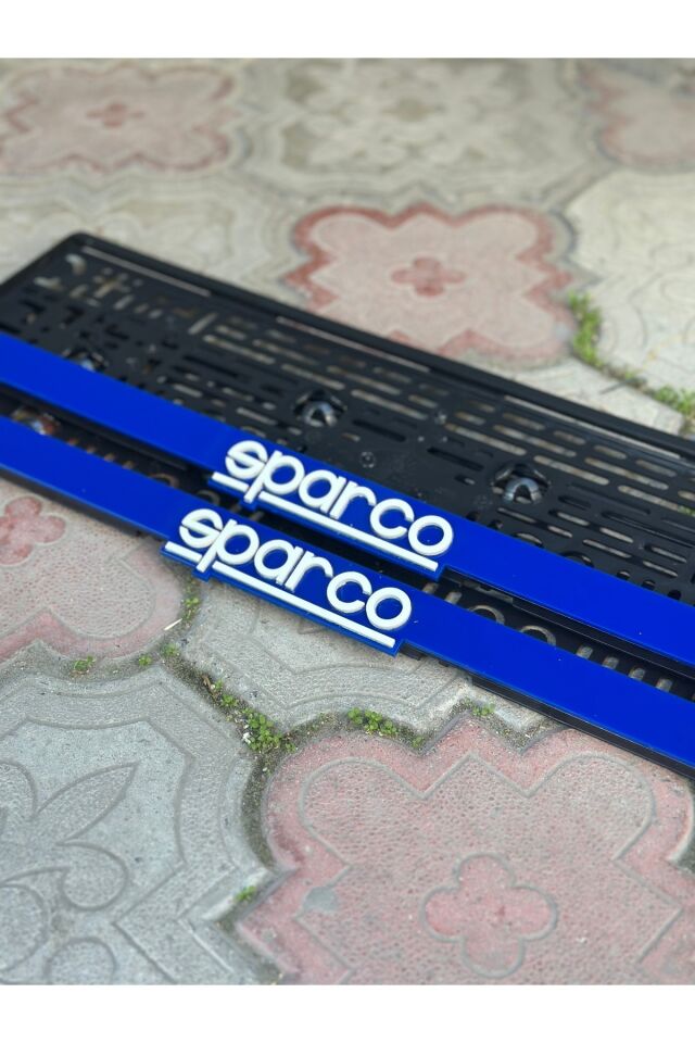 SPARCO TAKMATİK 3D PLEKSİ PLAKALIK UYUMLU