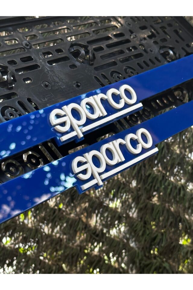 SPARCO TAKMATİK 3D PLEKSİ PLAKALIK UYUMLU