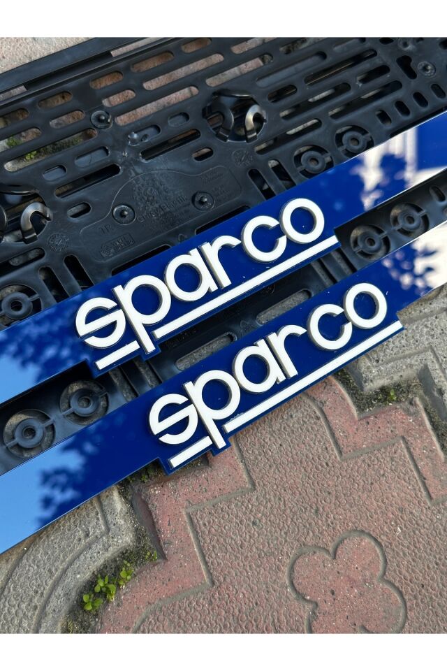SPARCO TAKMATİK 3D PLEKSİ PLAKALIK UYUMLU