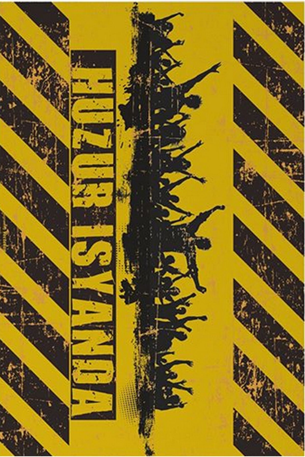 Yazılı Retro Ahşap Poster