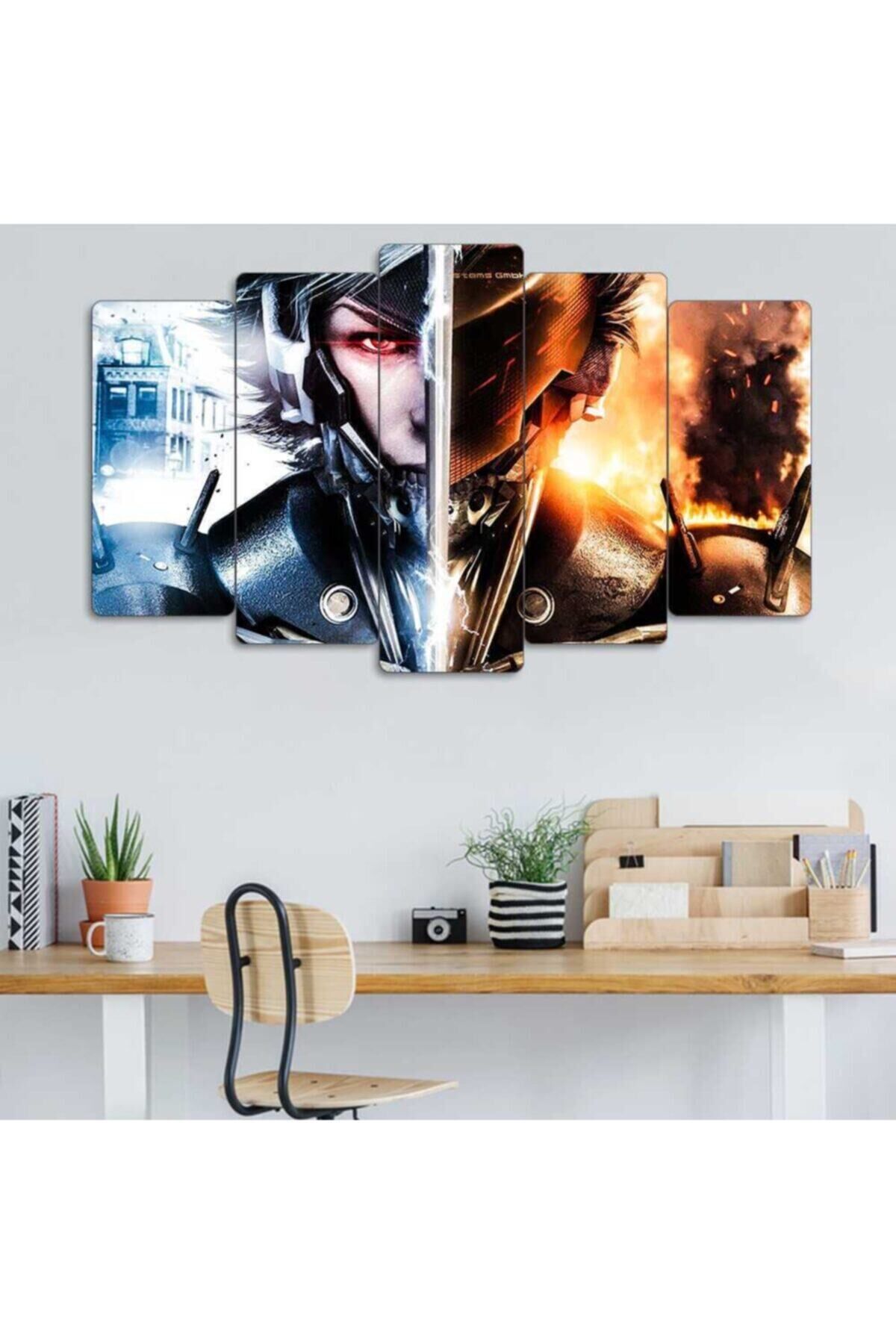 Metal Gear Rising - 5 Parçalı Tablo