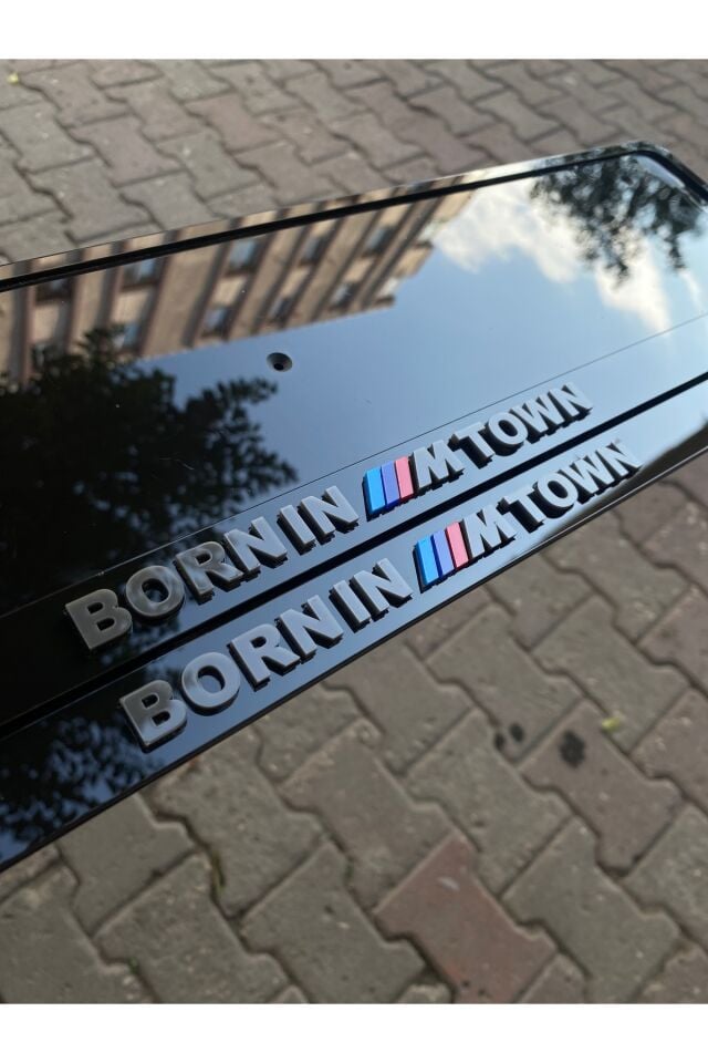 Full Pleksi Plakalık BORN IN M TOWN 3D Model