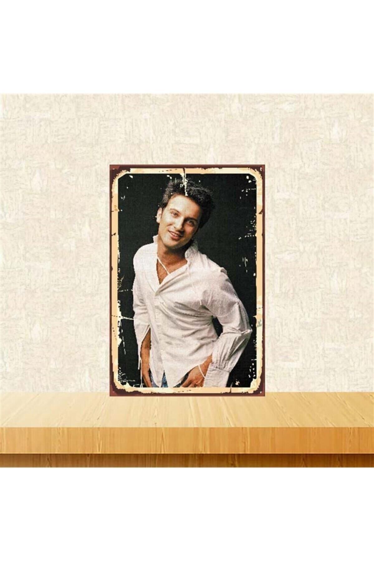 Tarkan 20-30 Cm Retro Ahşap Poster Tkfx3769