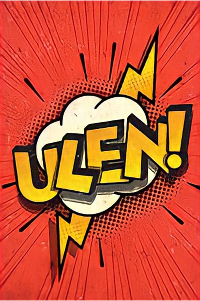 Yazılı Retro Ahşap Poster