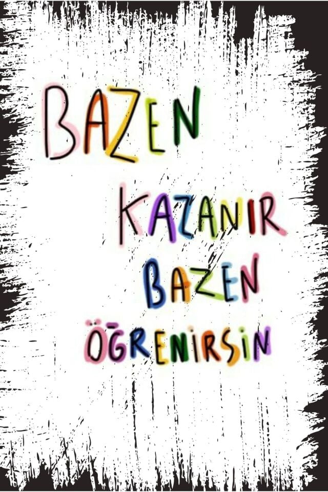 Yazılı Retro Ahşap Poster