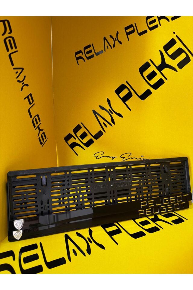 PEUGEOT PLEKSİ PLAKALIK