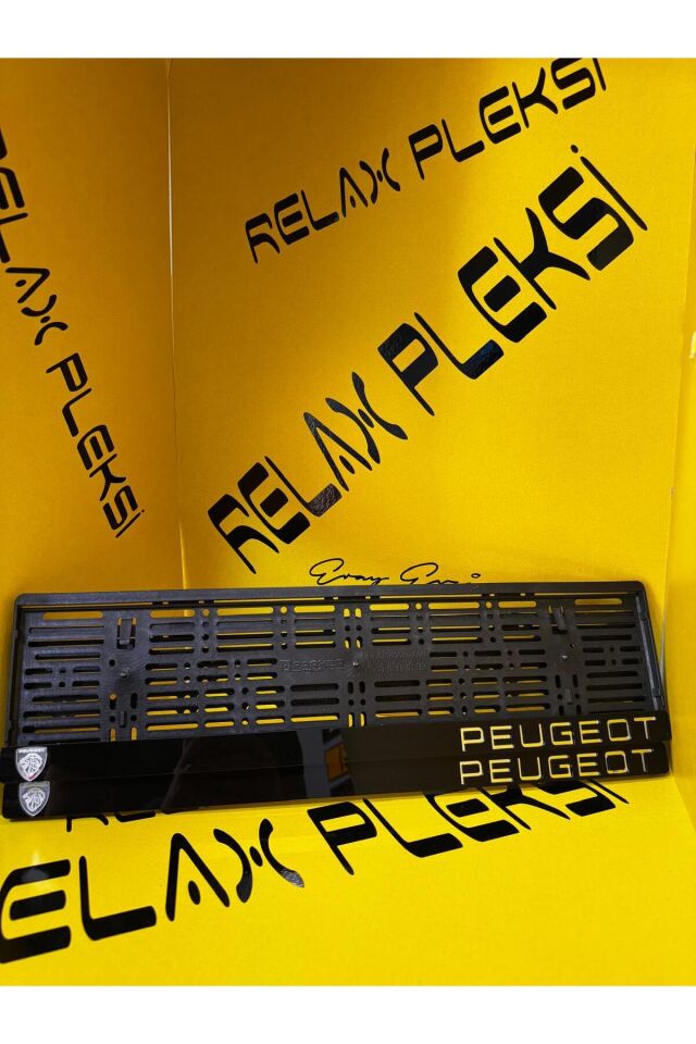 PEUGEOT PLEKSİ PLAKALIK