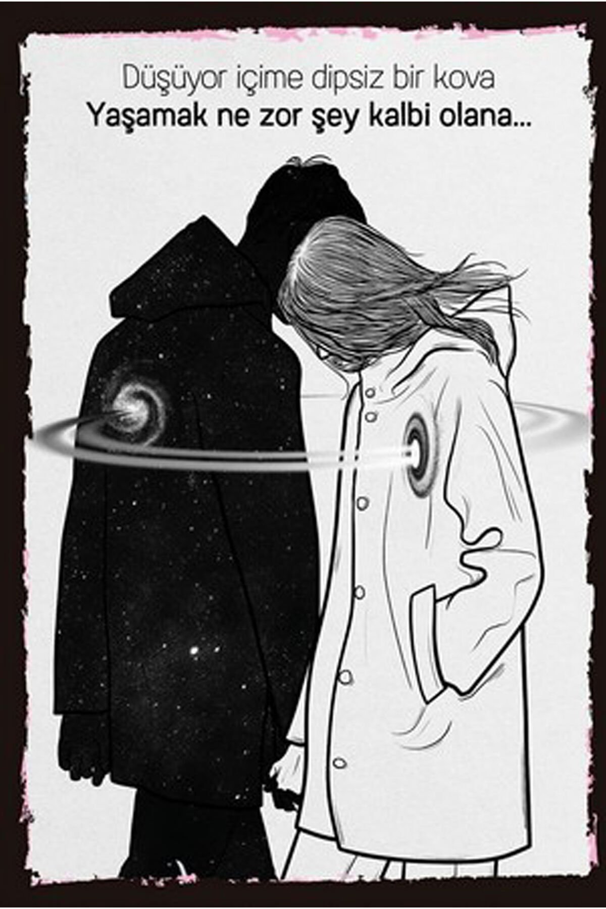 Yazılı Retro Ahşap Poster