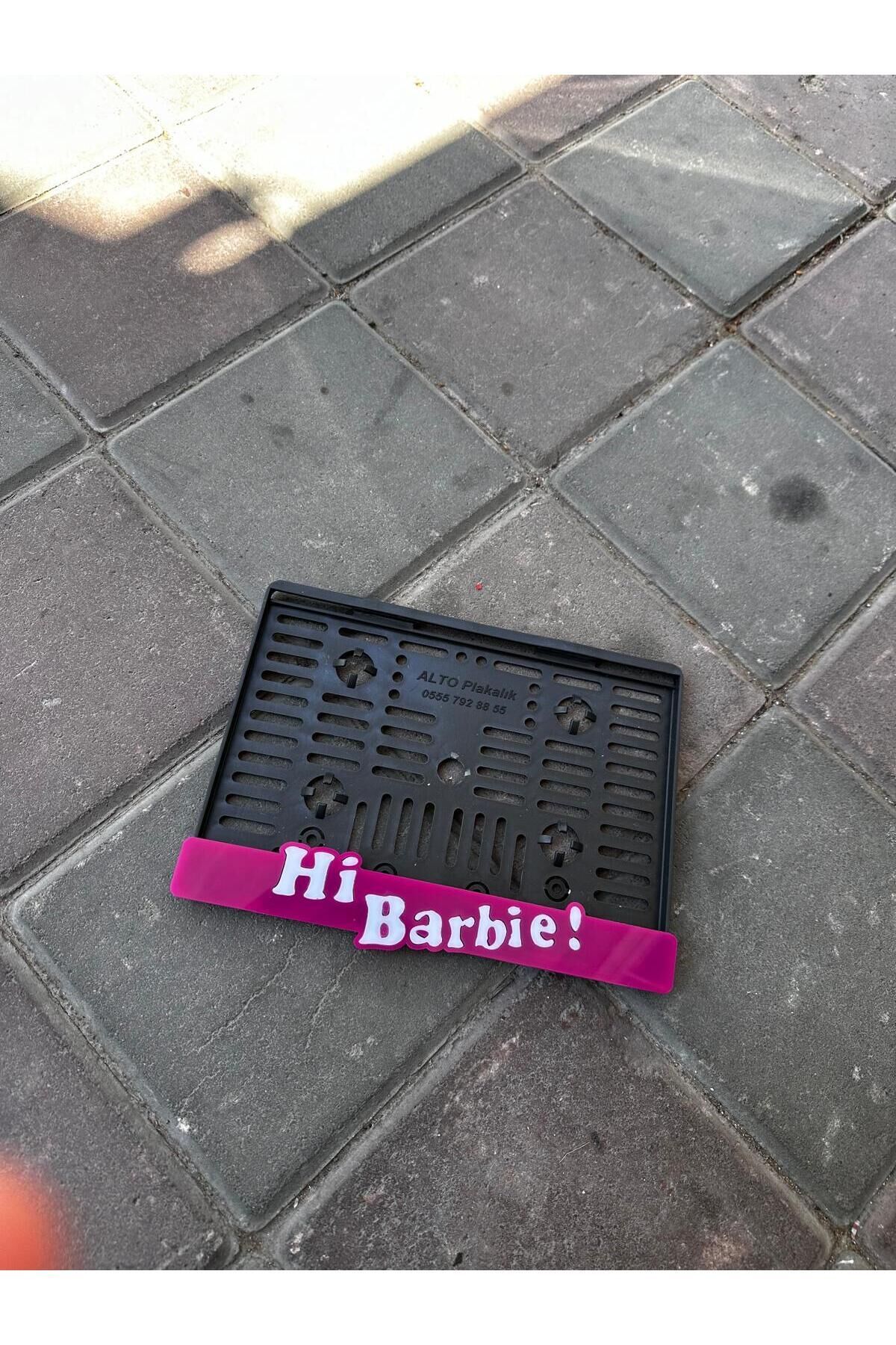 3d Kabrtmali Hi Barbi?e Motor Pleksi? Plakalik