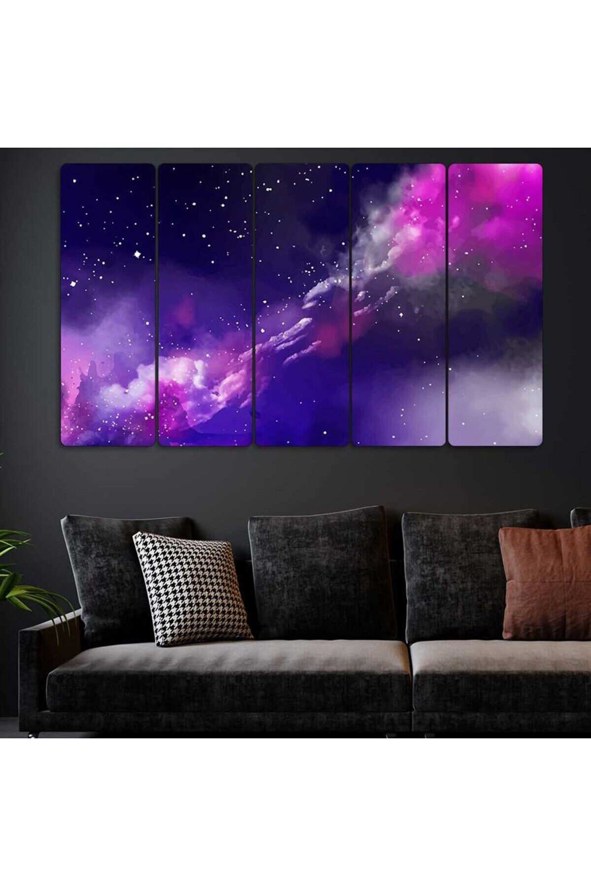 Göksel Gökyüzü Krallığı - 5 Parçalı Tablo