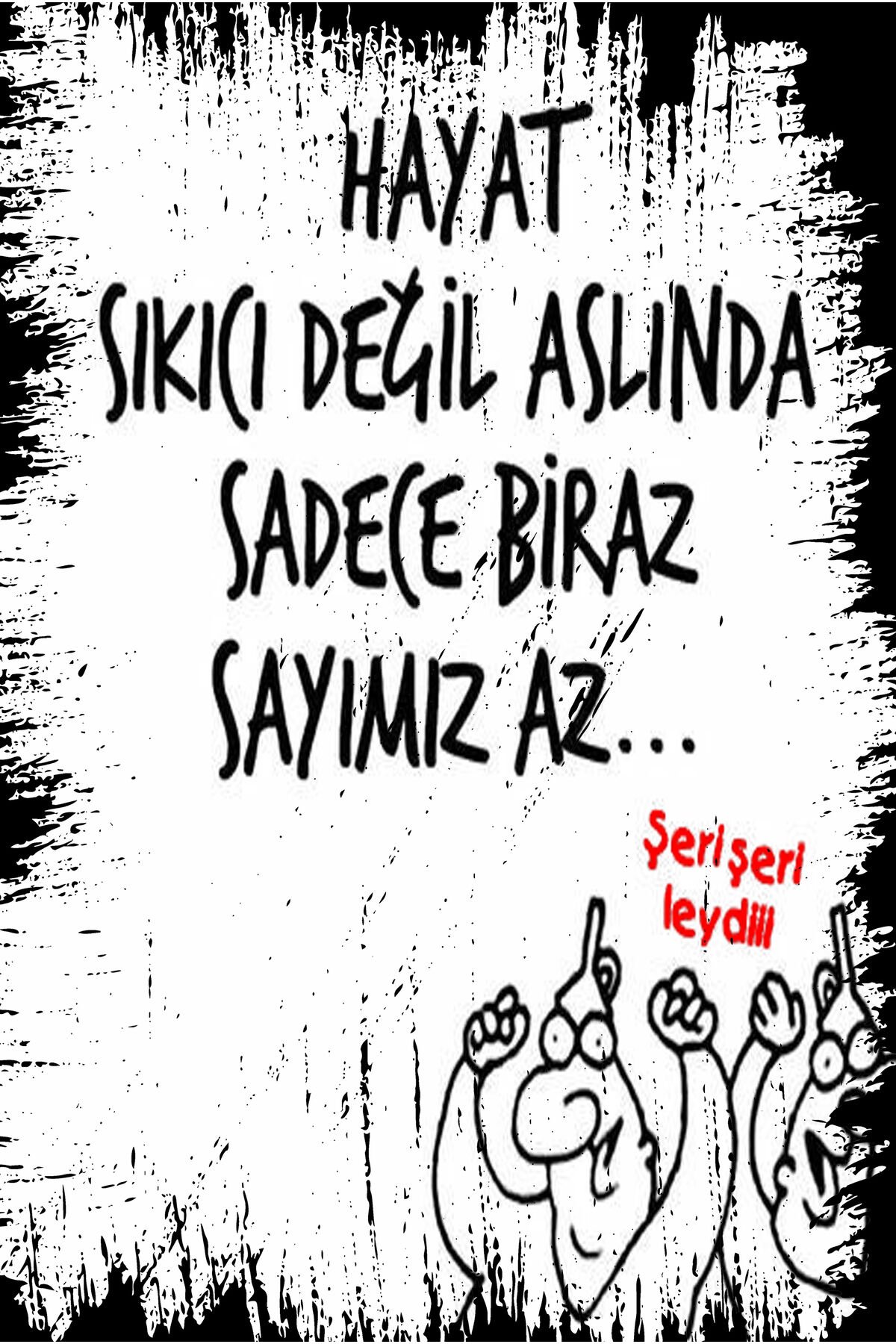 Yazılı Retro Ahşap Poster