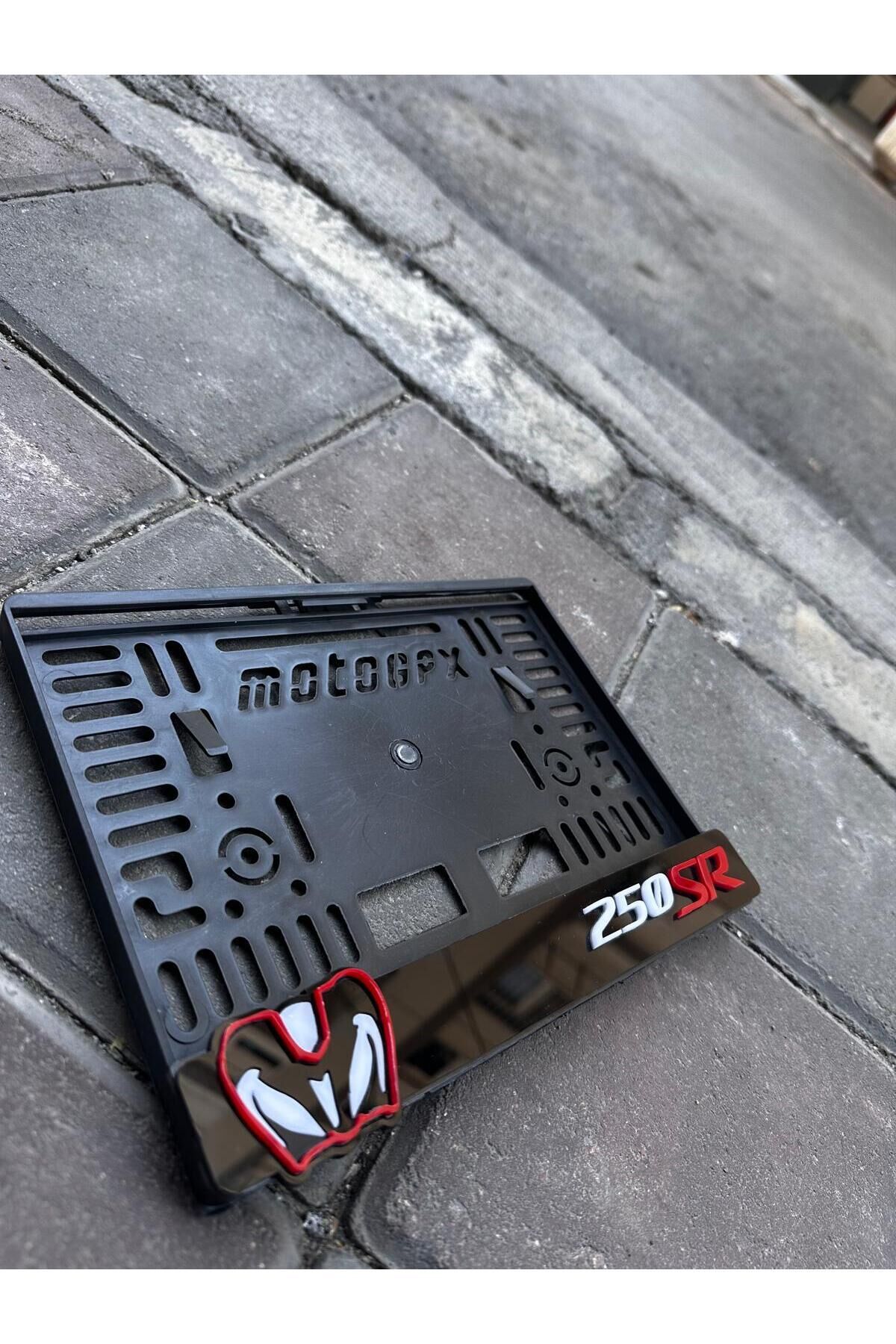 250 SR 3D KABRTMALI MOTOR PLEKSİ PLAKALIK