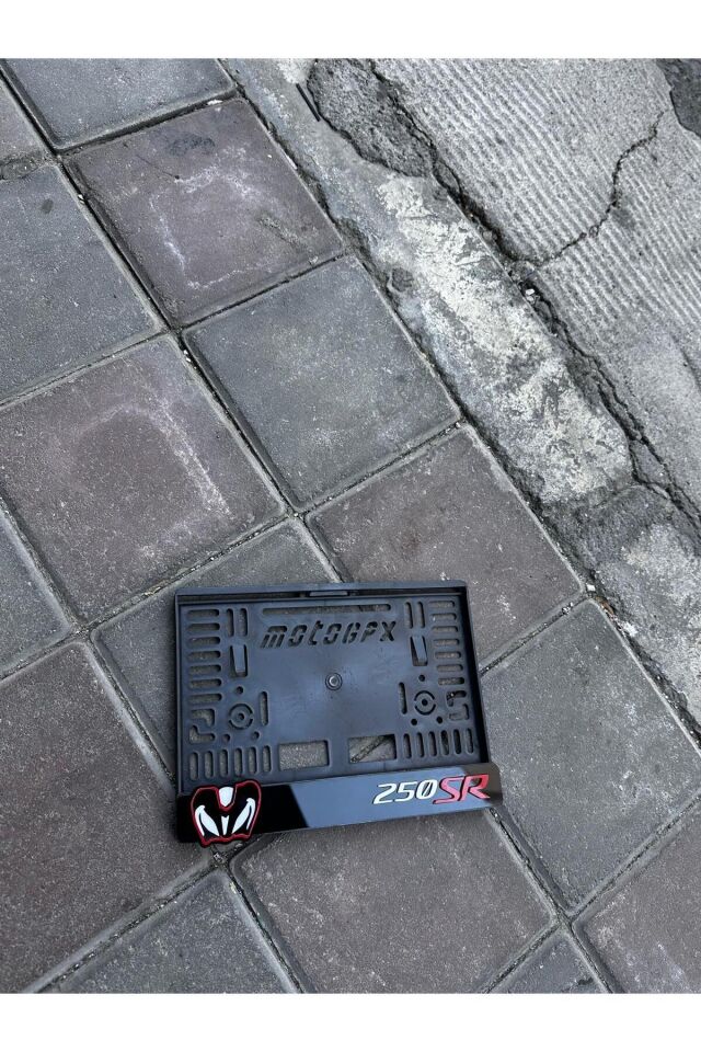 250 SR 3D KABRTMALI MOTOR PLEKSİ PLAKALIK