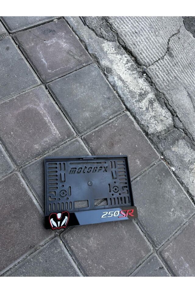 250 SR 3D KABRTMALI MOTOR PLEKSİ PLAKALIK