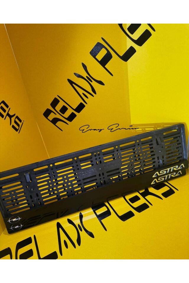 3M OPEL ASTRA Uyumlu PLEKSİ PLAKALIK