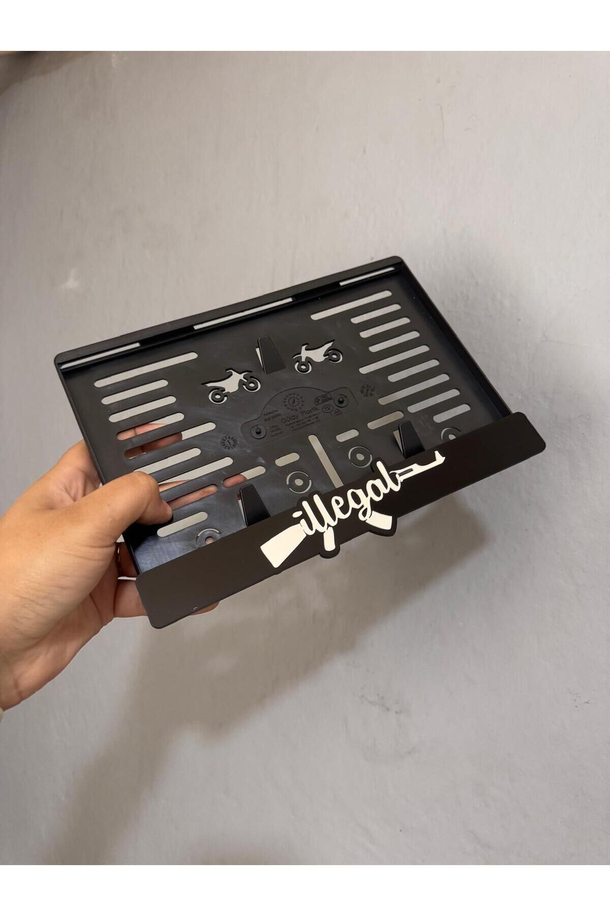3D İLLEGAL MOTOR PLEKSİ PLAKALIK