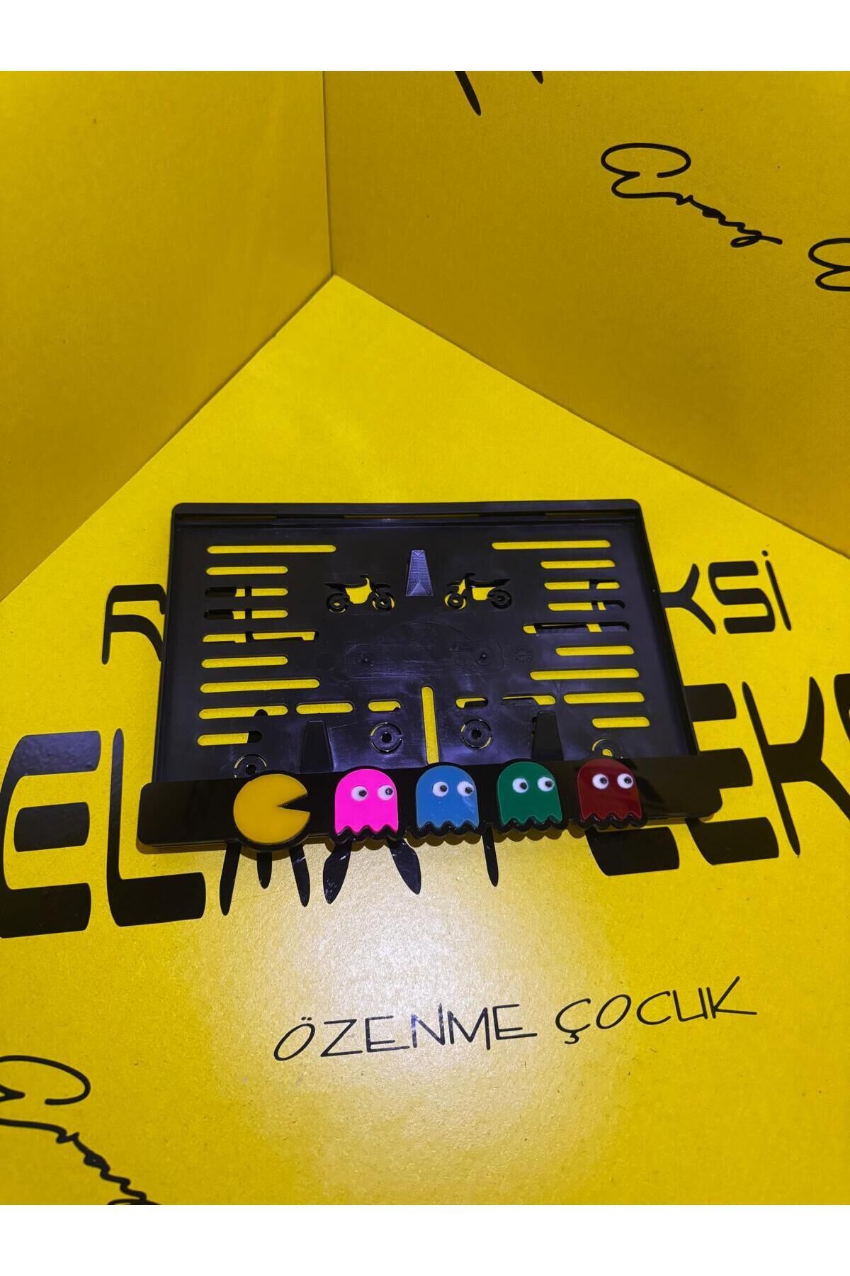 3D PACMAN MOTOR PLEKSİ PLAKALIK