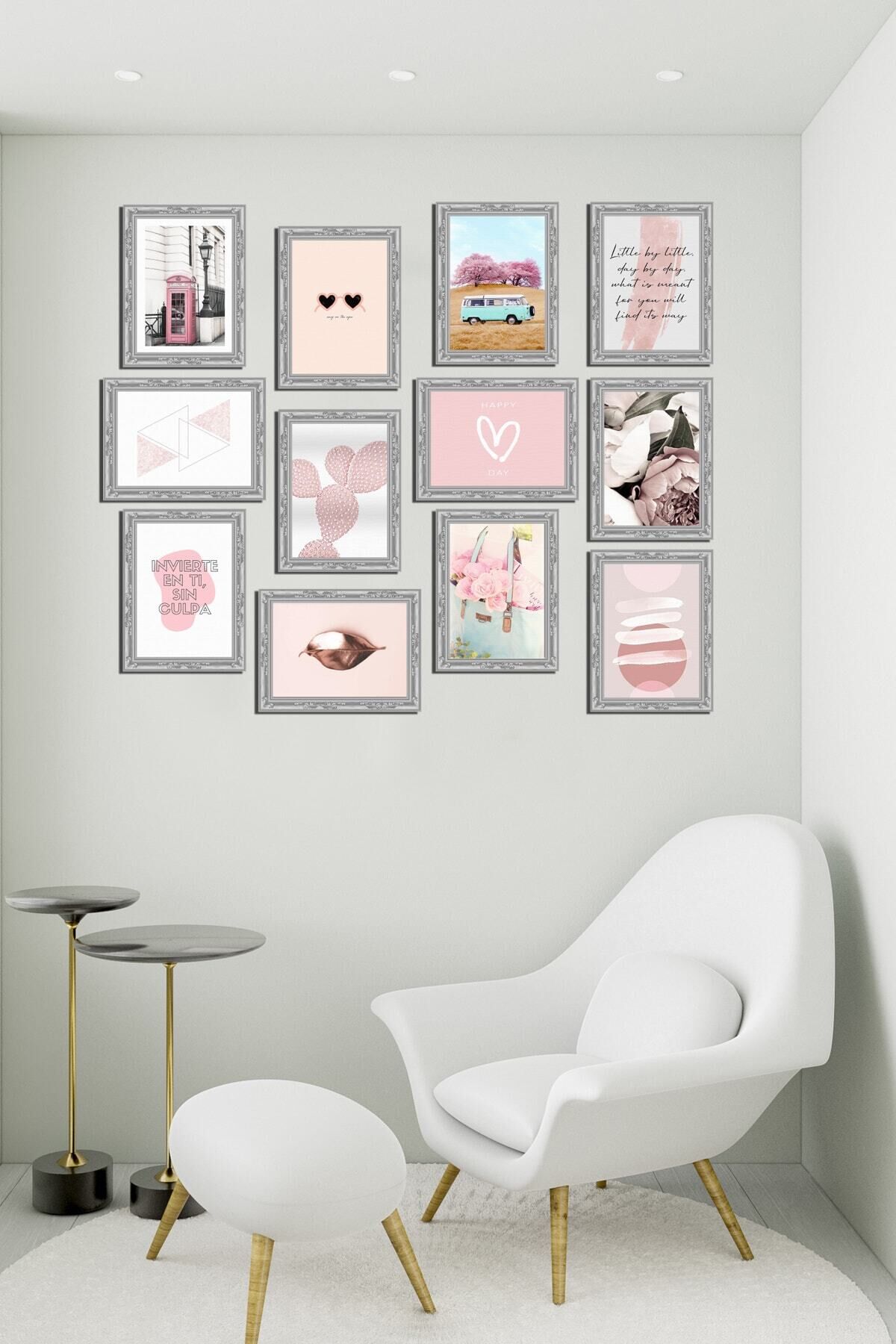 Modern Style 12 Parçalı Mdf Tablo Mck097