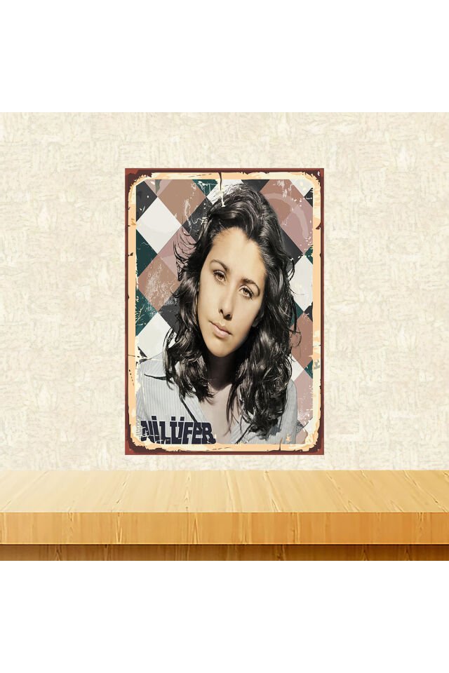 Nilüfer Temalı 20 x 30 CM MDF Ahşap Duvar Tablosu Arkasından Yapışkan Mevcuttur