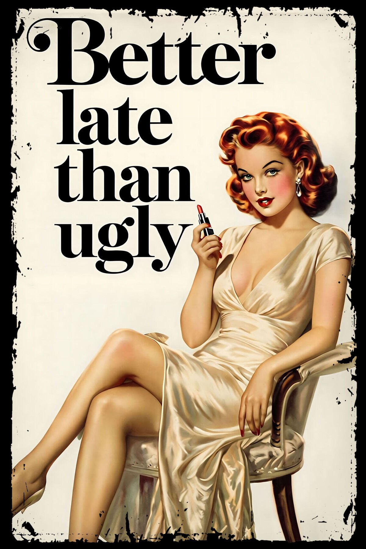 Marilyn Monroe Retro Ahşap Tablo Görselli Poster (20x30)