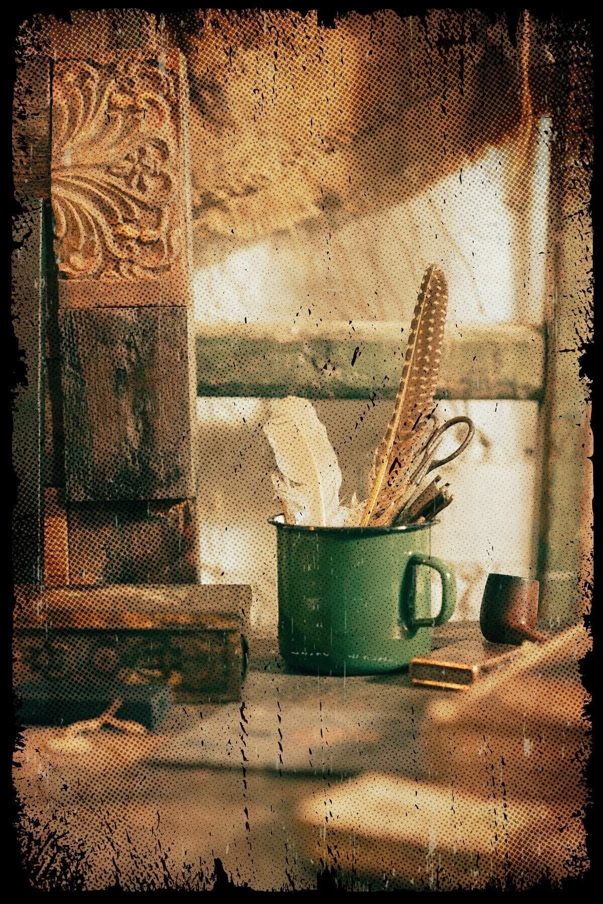 Retro Poster Duvar Dekorasyonu