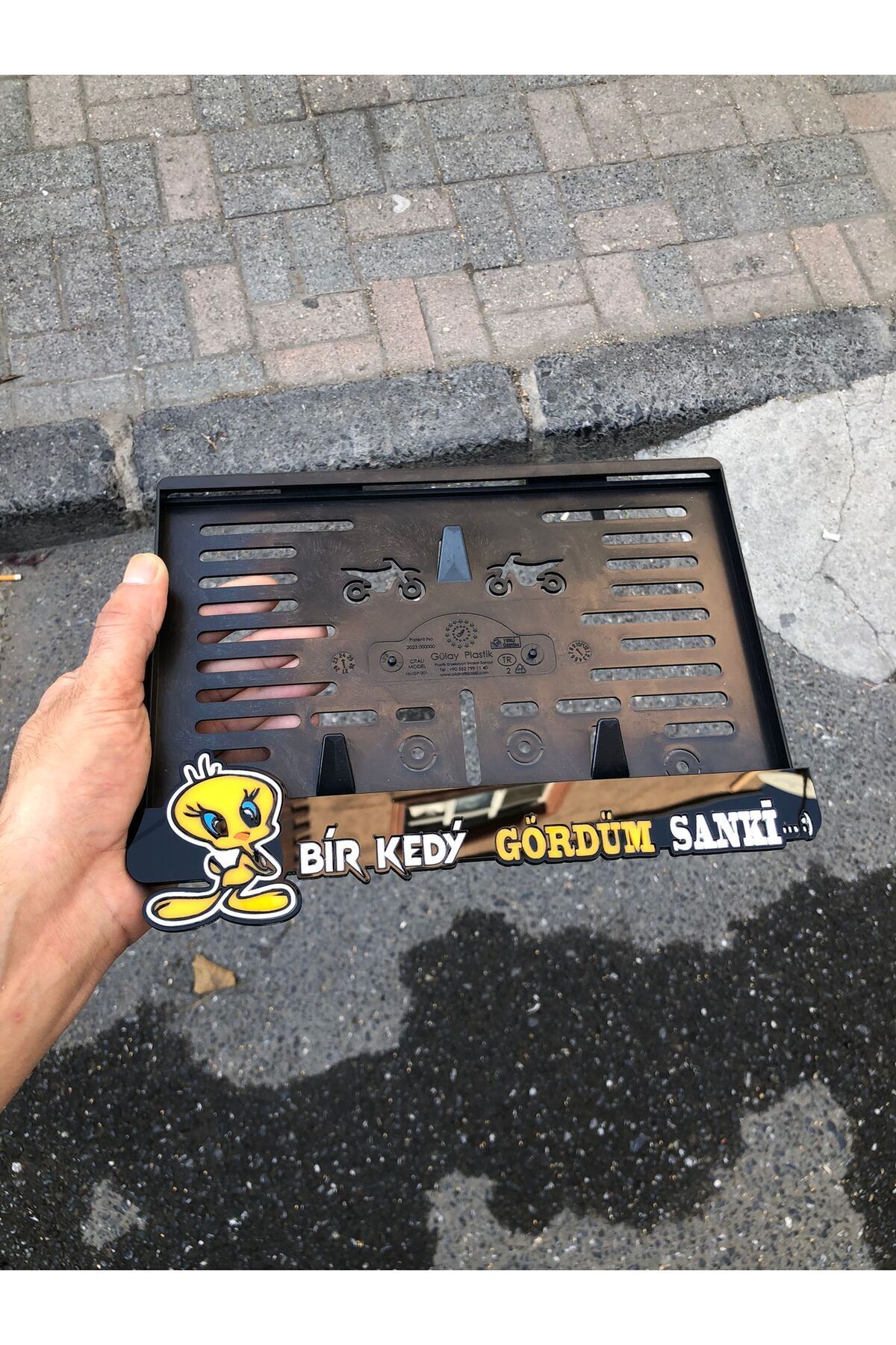 Motorsiklet  Pleksi Plakalık