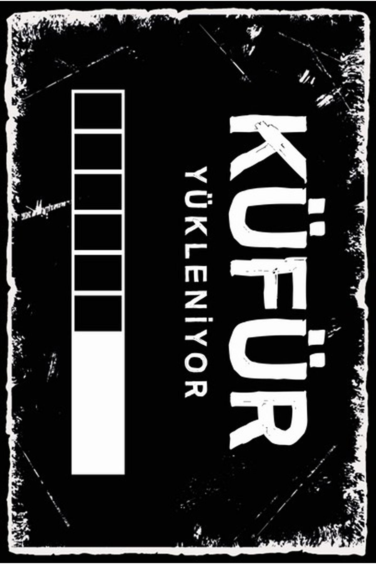 Yazılı Retro Ahşap Poster