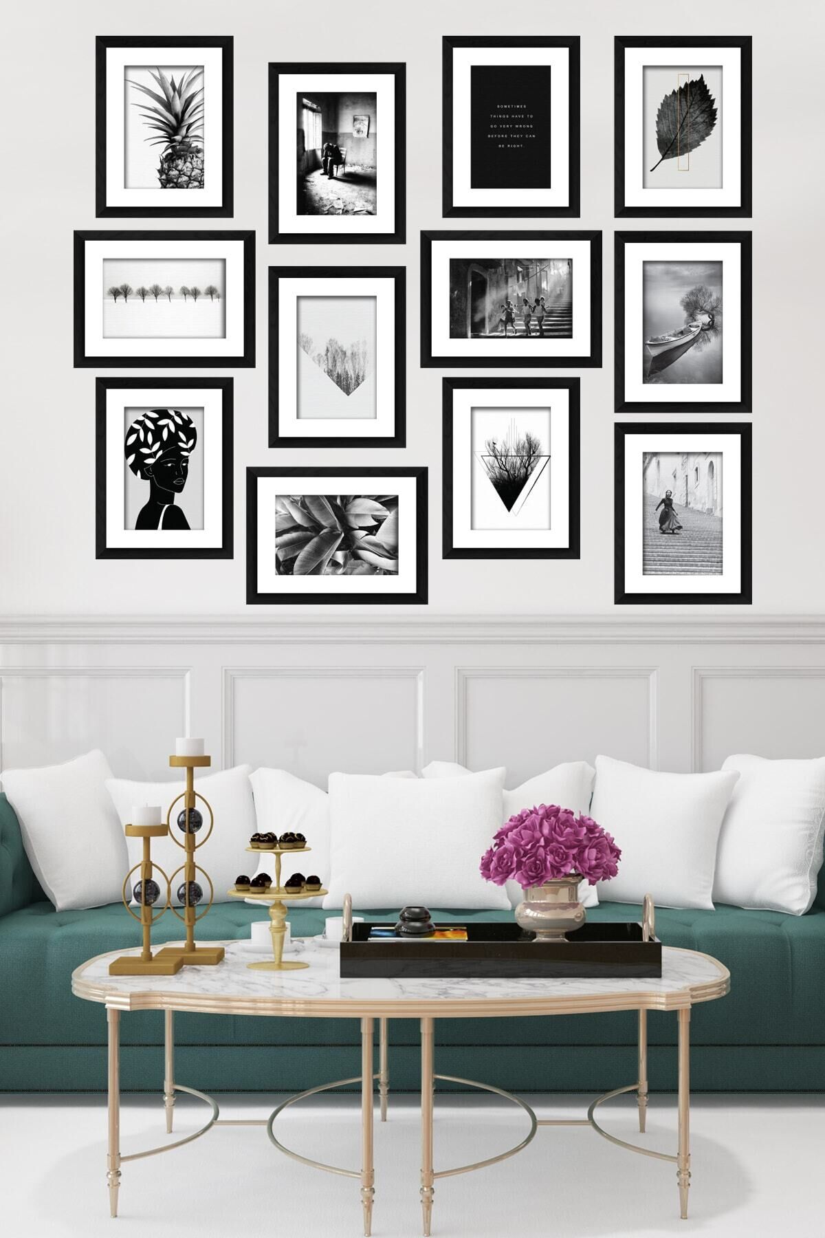 Modern Style 12 Parçalı Mdf Tablo Mck015