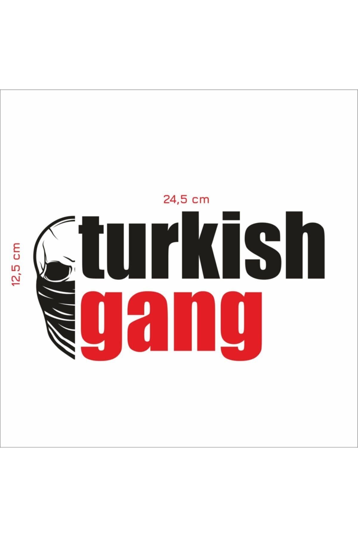 Turkish Gang Araç Yazısı Sticker