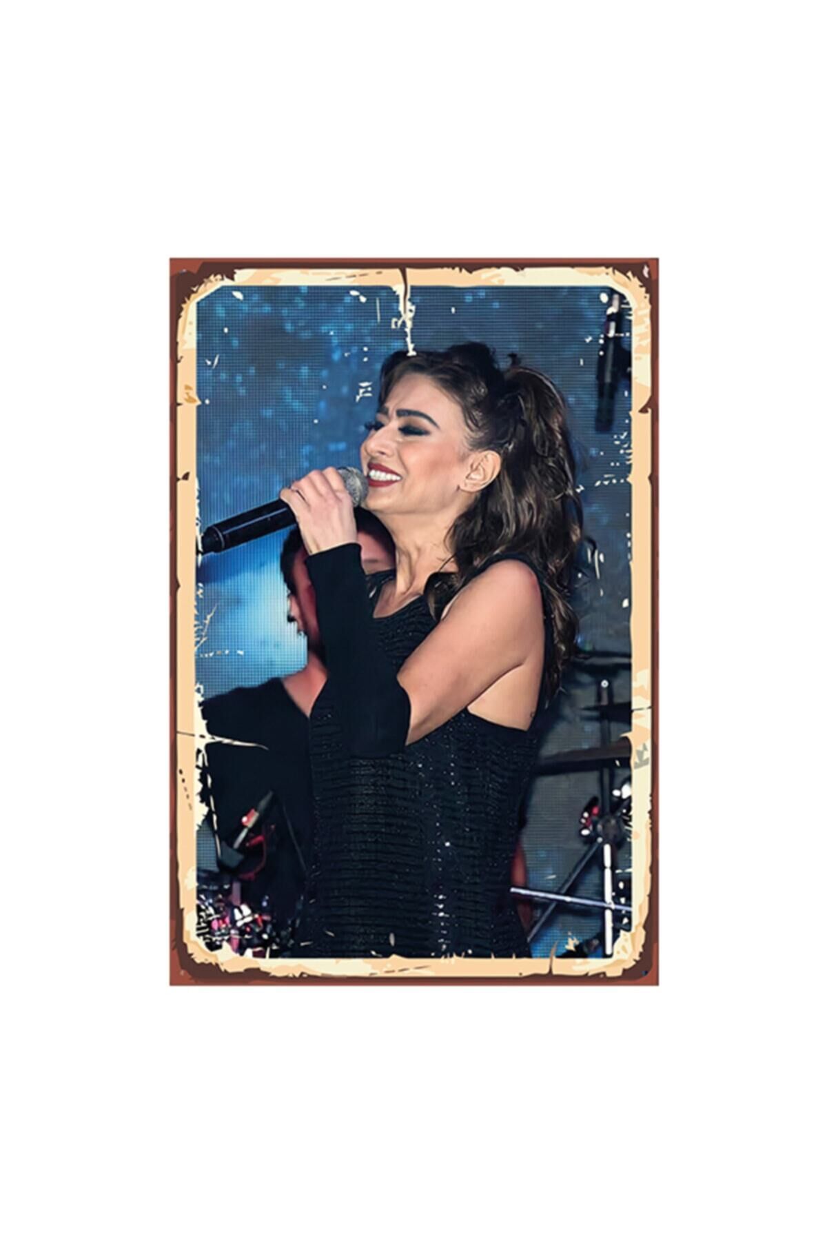 Yıldız Tilbe Tasarımlı 20*30 Cm Ahşap Tablo