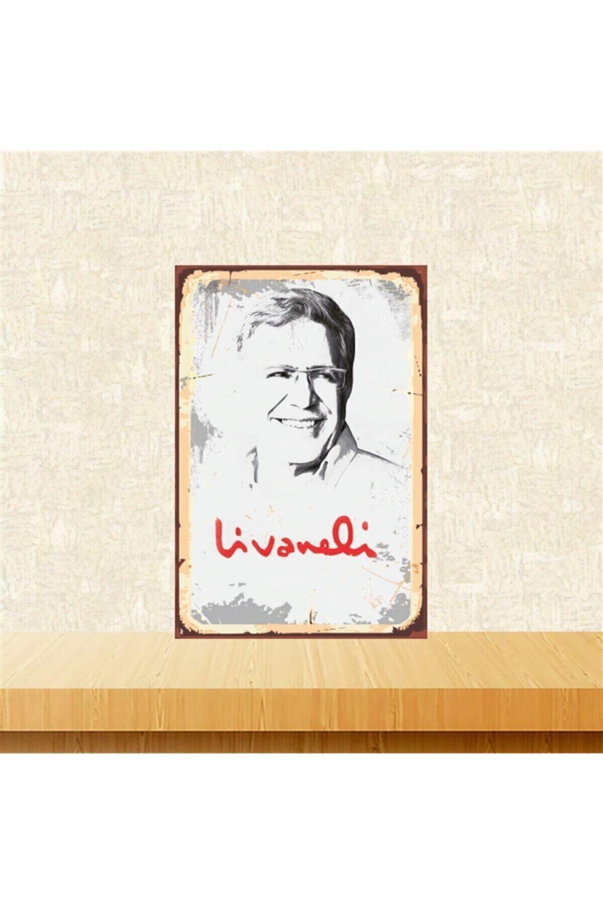 Livaneli 20-30 Cm Retro Ahşap Tablo Tkfx4782