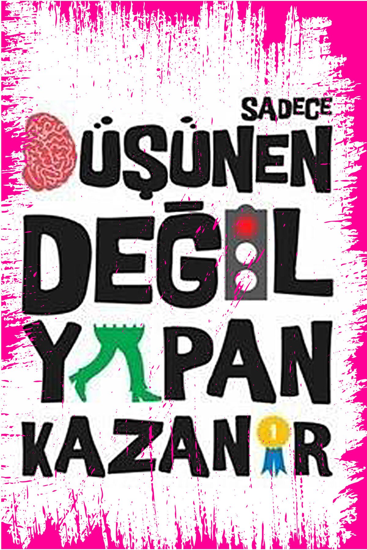 Yazılı Retro Ahşap Poster