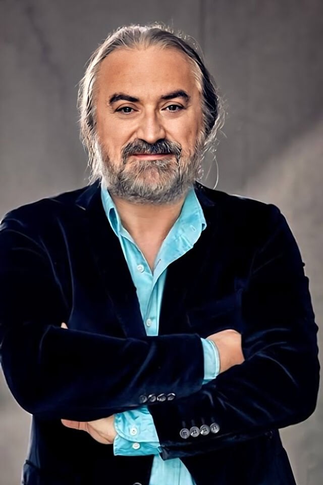 Volkan konak retro ahşap poster