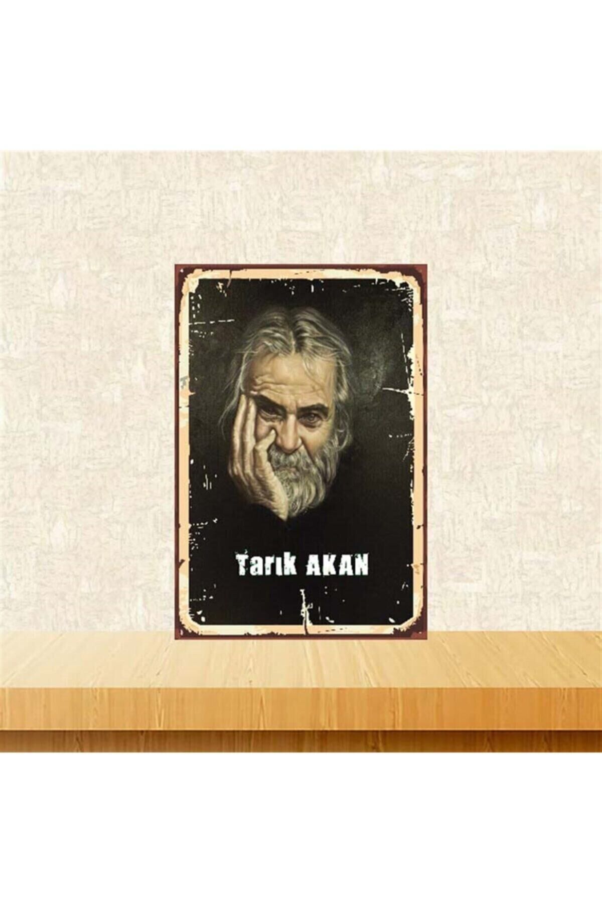 Tarık Akan 20-30 Cm Retro Ahşap Poster