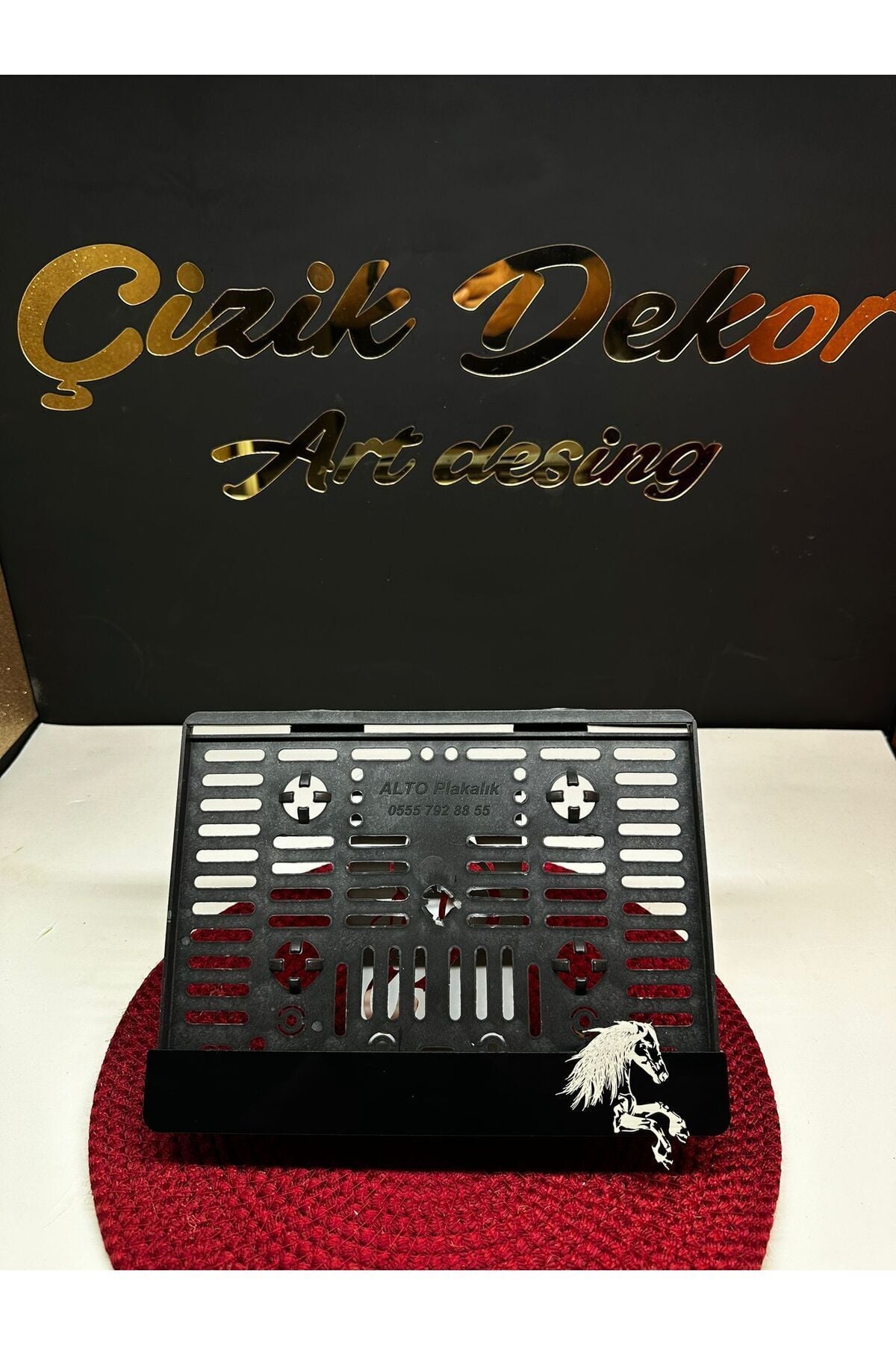 Motor Plakalık '' at  ''takmatik Lazer Kesim Pleksi ( 1 Adet )