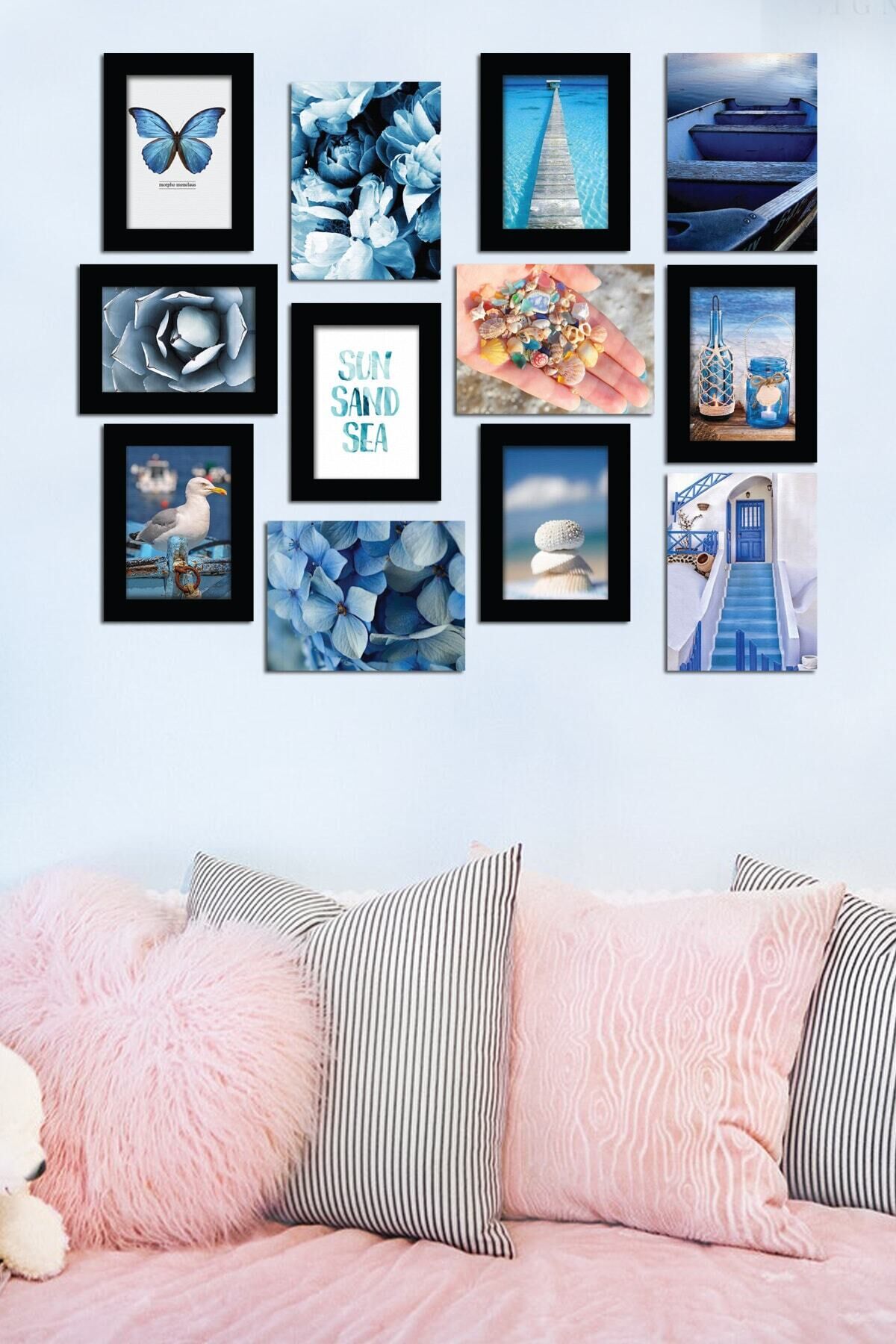 Modern Style 12 Parçalı Mdf Tablo Mck049