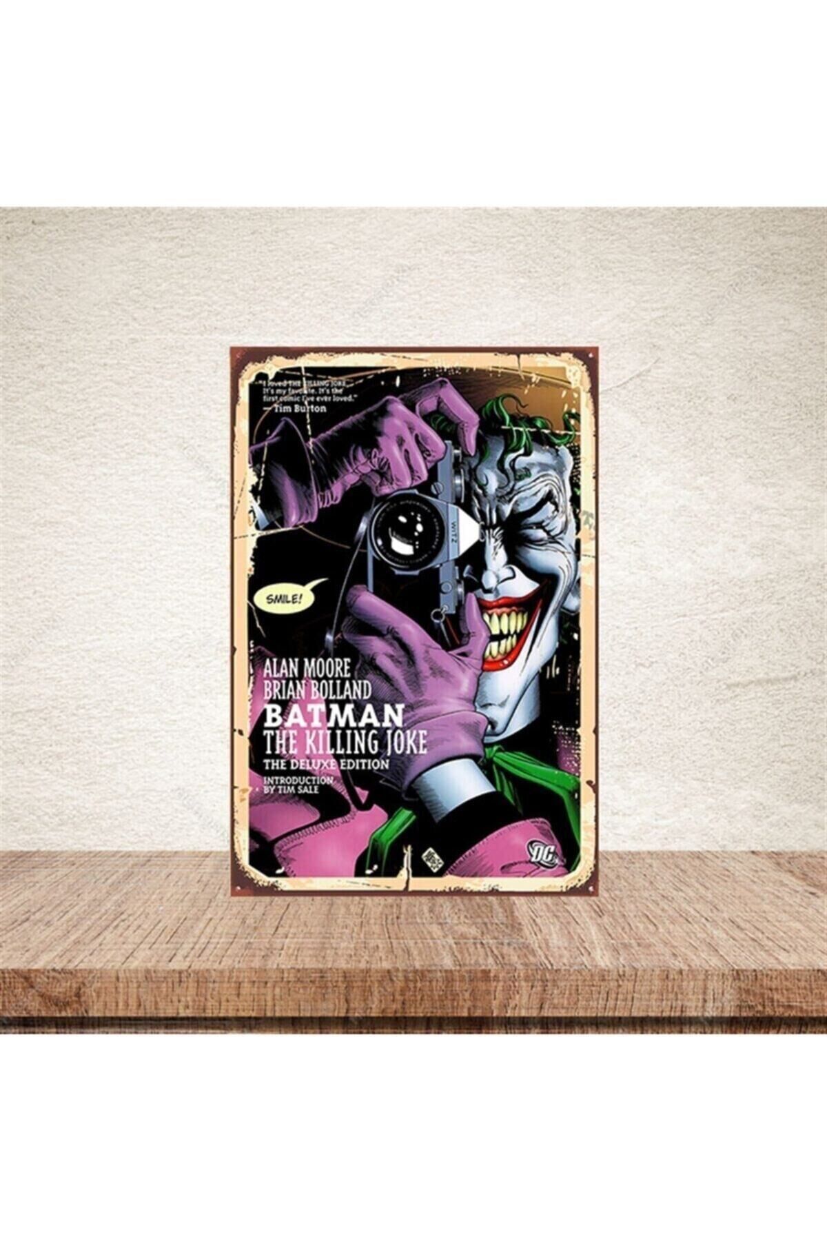 Joker 20-30 Cm Retro Ahşap Poster