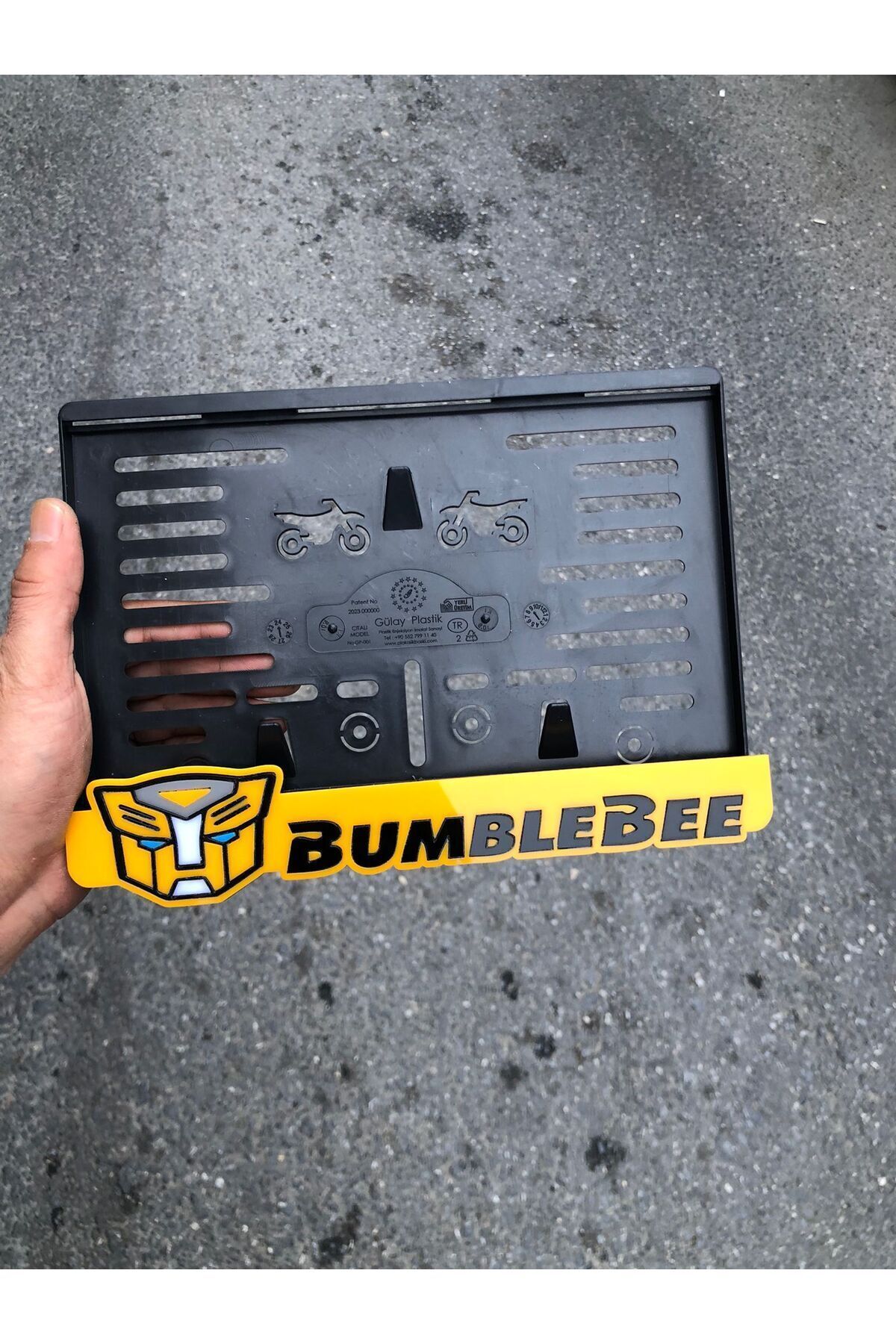 Motor Pleksi Plakalık