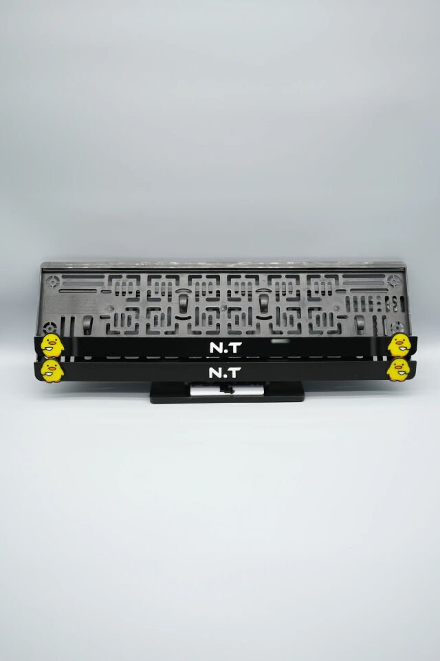 KATİL CİVCİV NT YAZILI 3D KABARTMALI PLEKSİ ARABA PLAKALIĞI