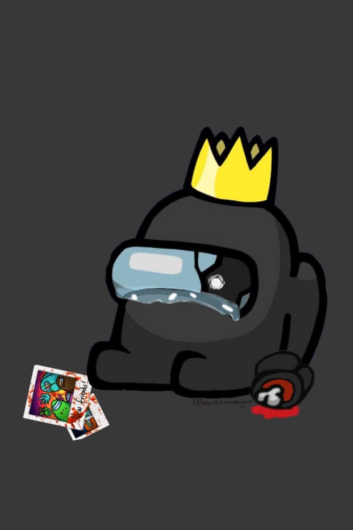 Among Us Ahşap Duvar Posteri (tablo)