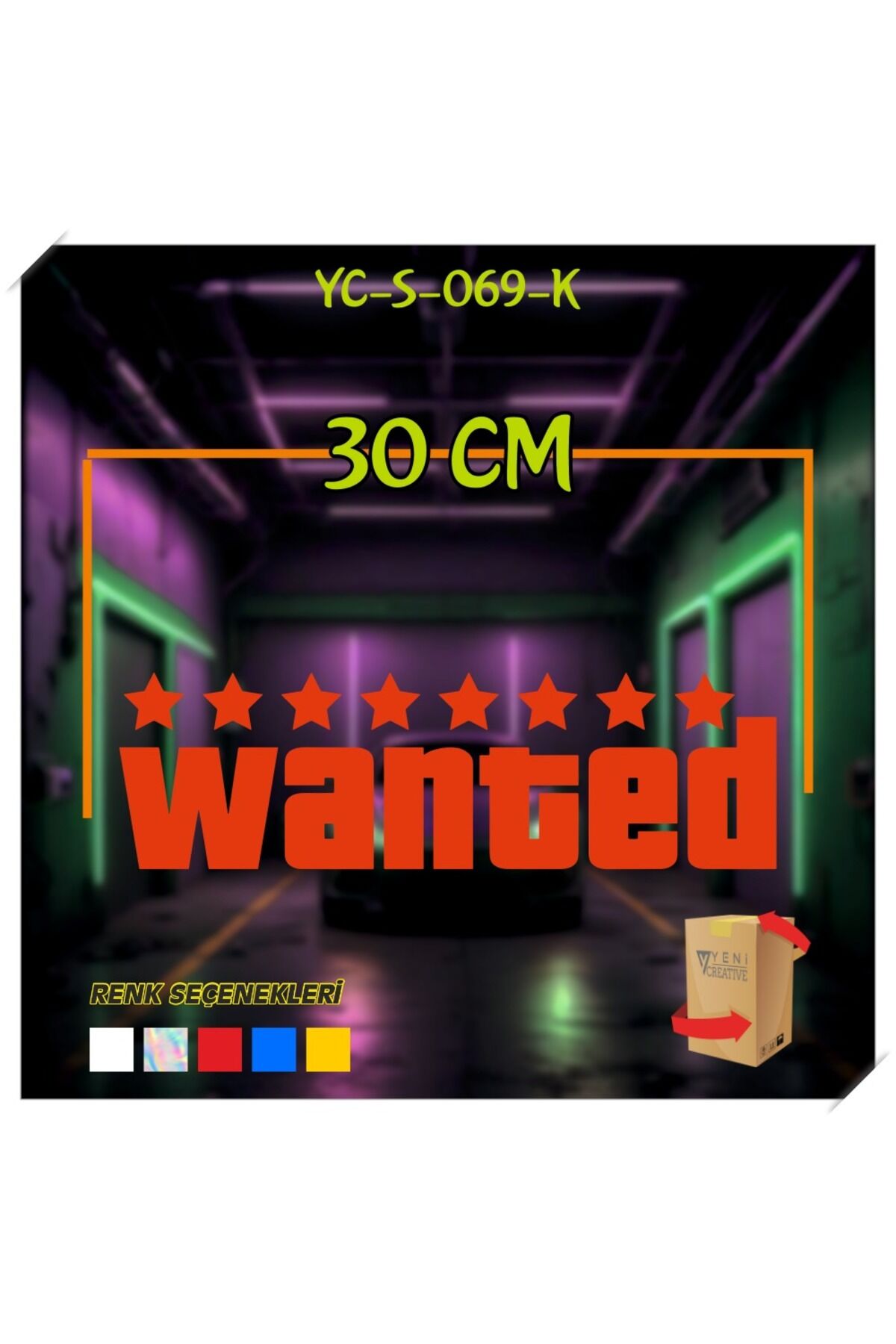 Araba, Motosiklet, Cam, Kapı, Kaporta, Sticker Etiket