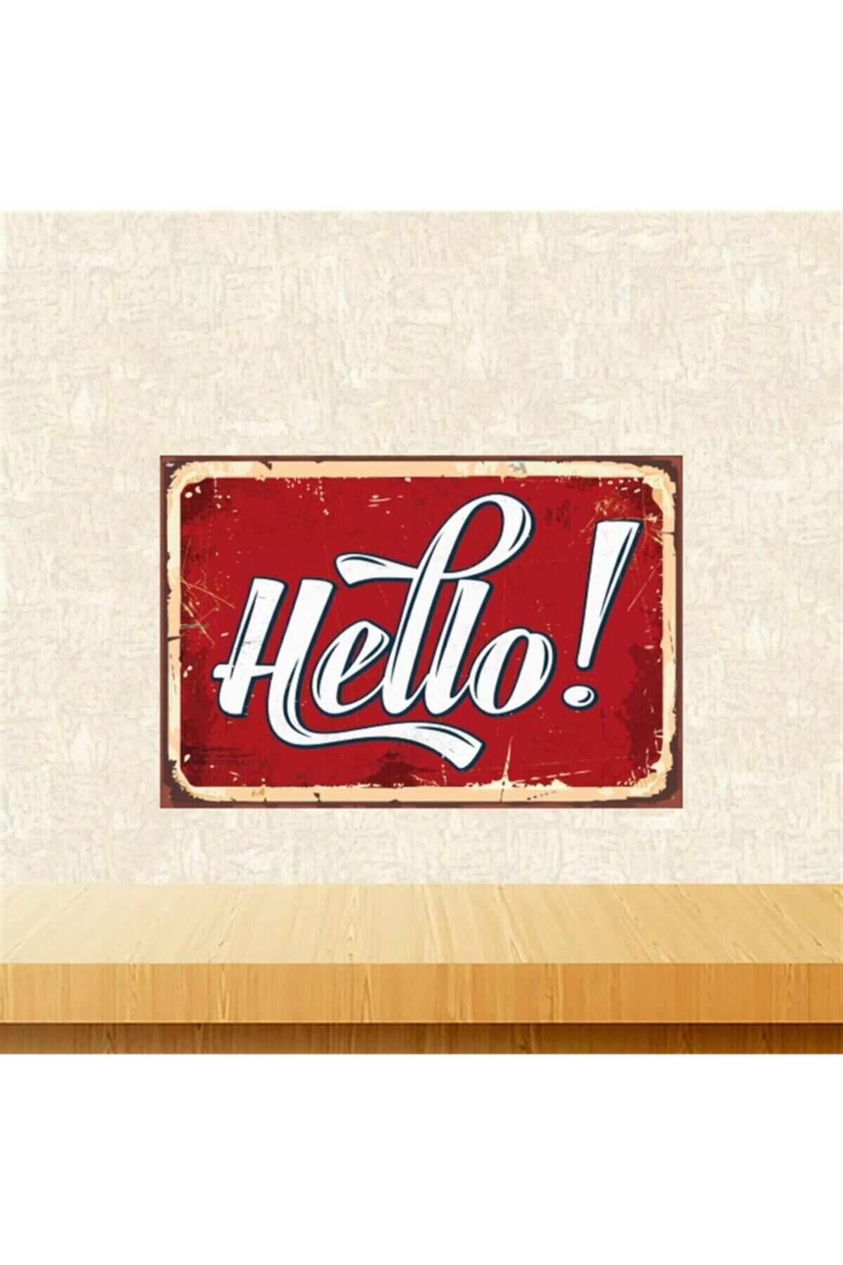 Open 20-30 cm Retro Ahşap Tablo Tkfx5738