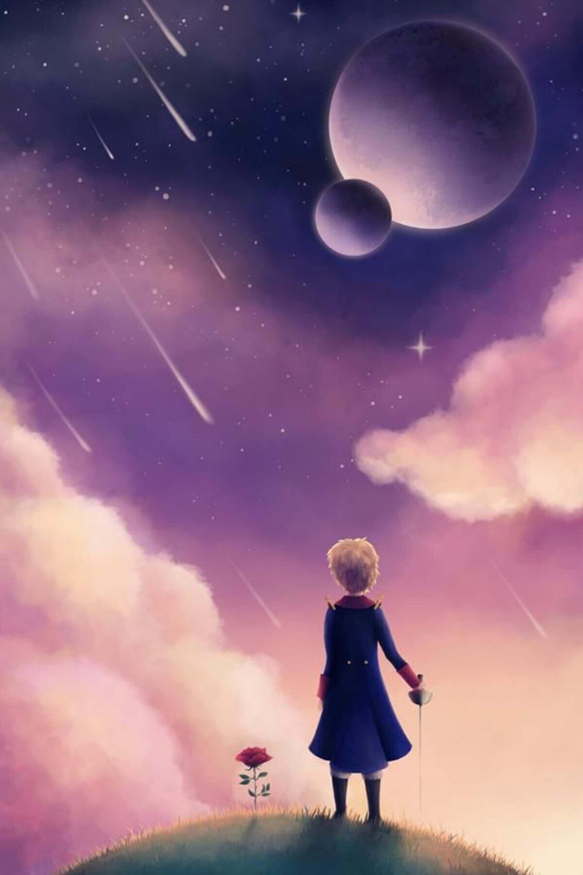 Küçük Prens Ahşap Duvar Poster 20x30