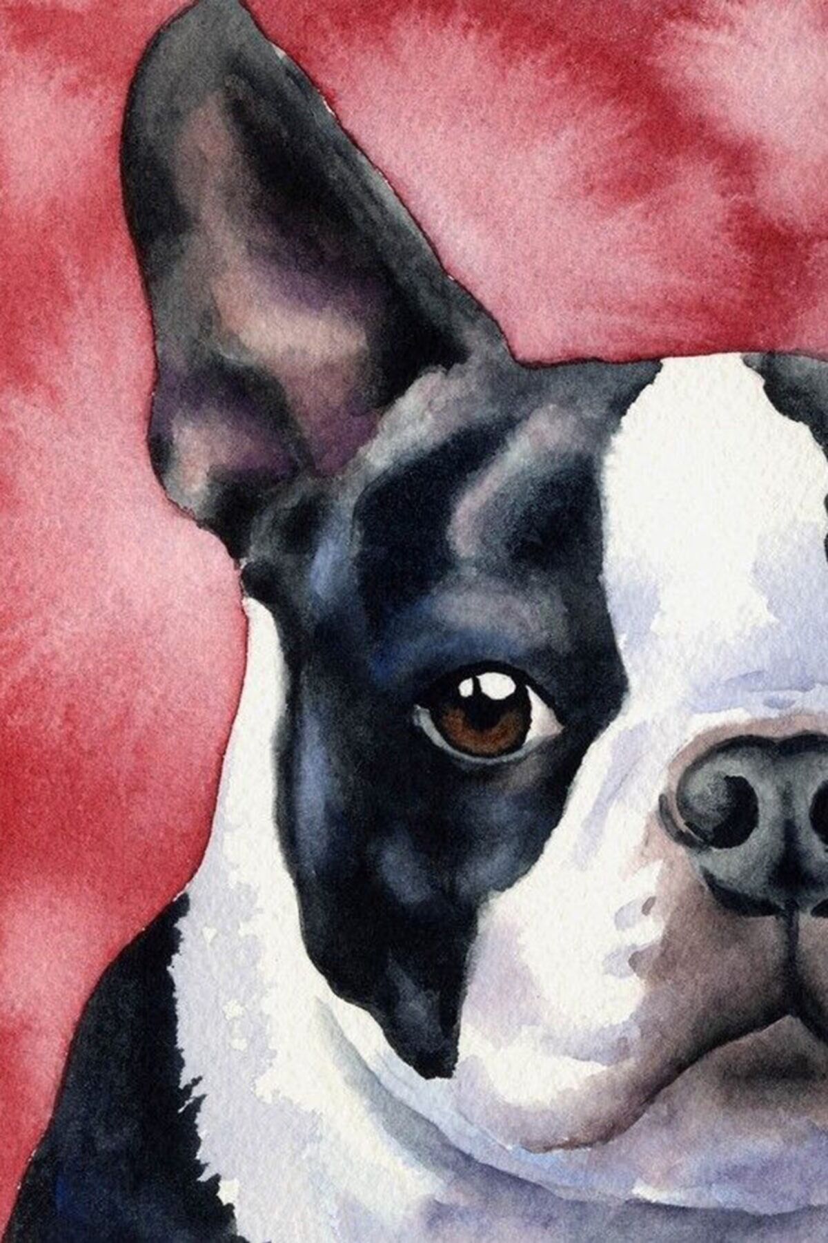 Ahşap Köpek Mdf Poster 20x30