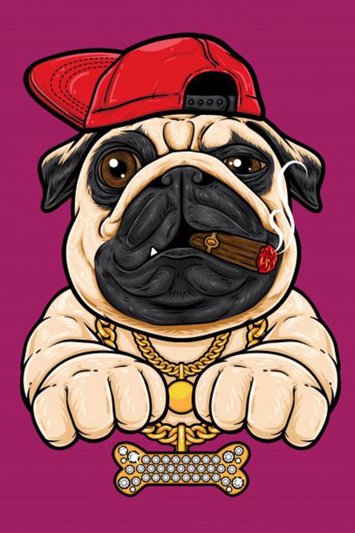 Serseri Köper Ahşap Poster 20x30 - Mdf