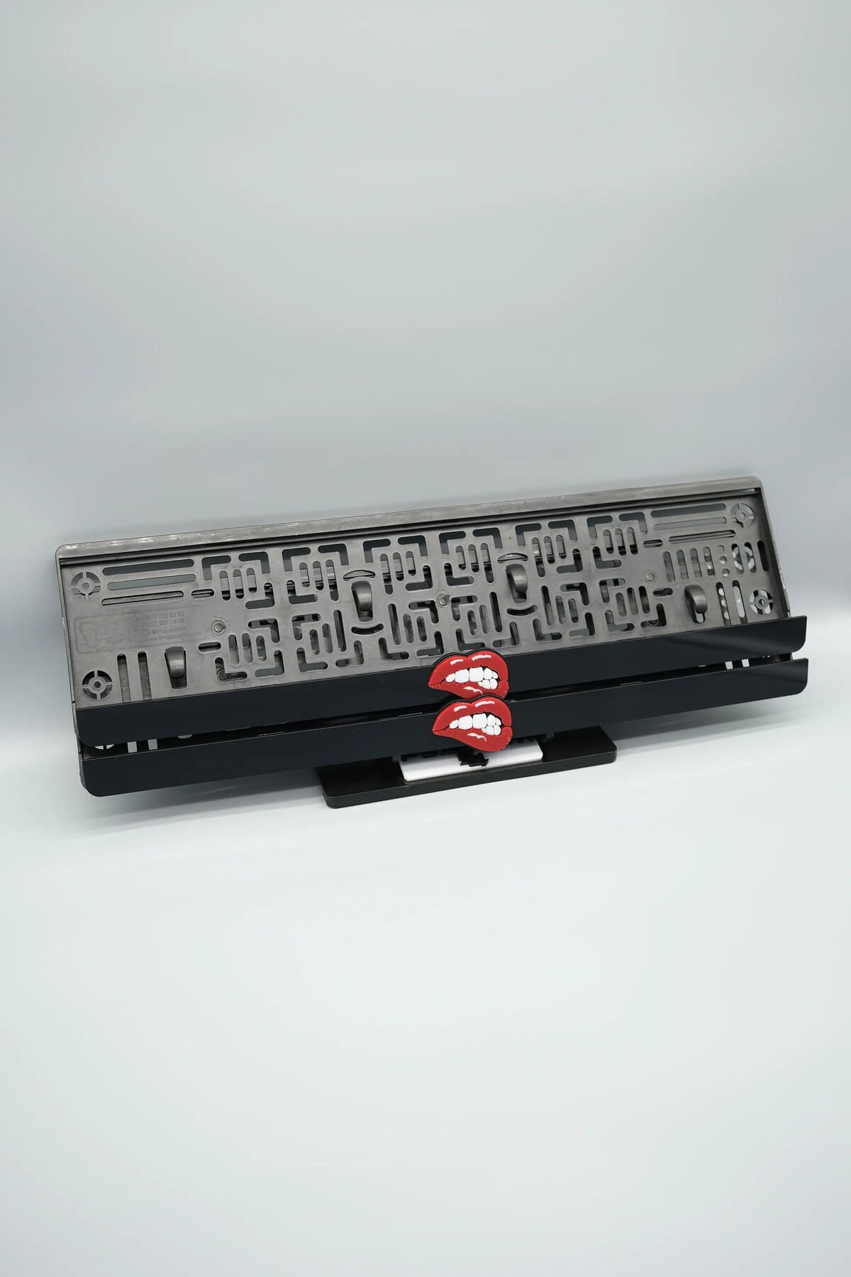 DUDAK 3D KABARTMALI PLEKSİ ARABA PLAKALIĞI