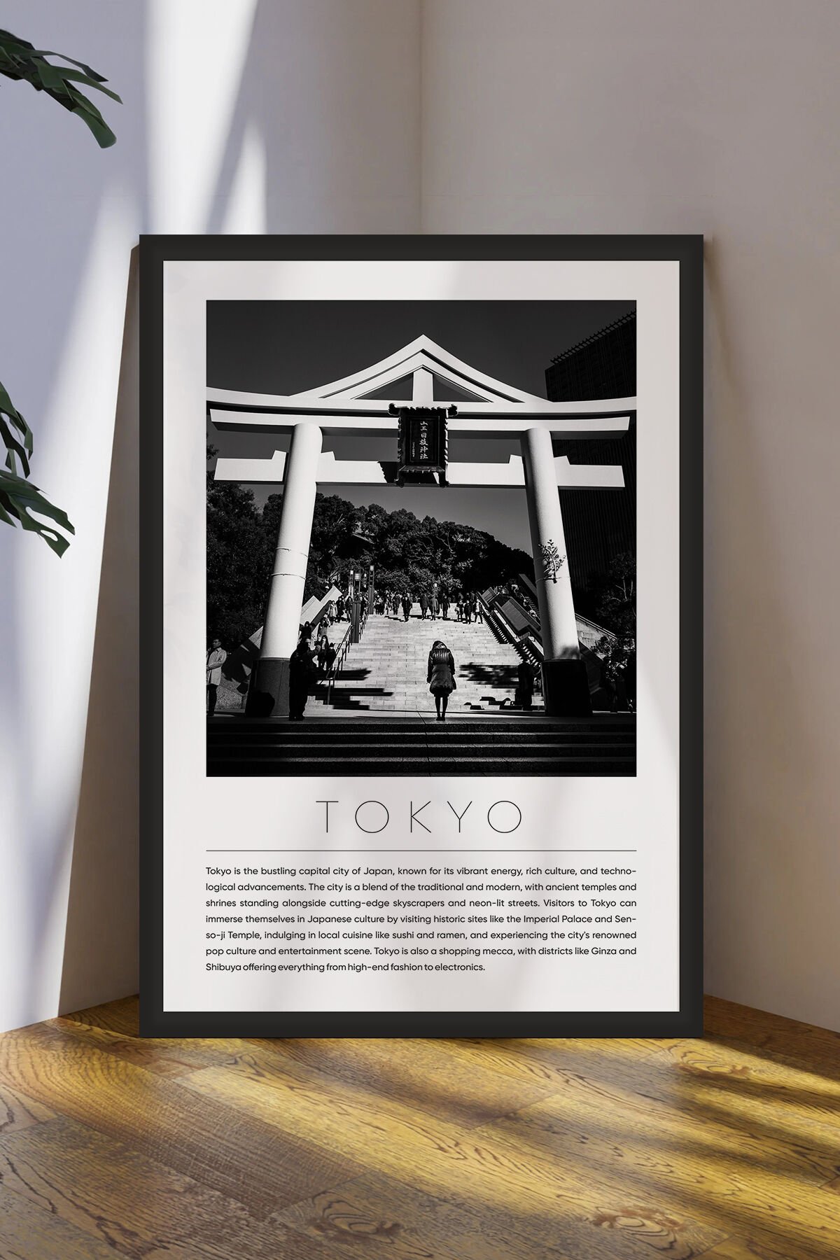 Dünya Şehirleri Koleksiyonu Çerçeve Görünümlü Mdf Tablo